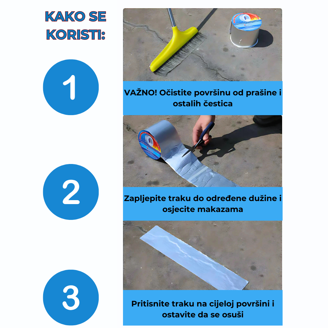 Vodootporna Traka 1+1 Gratis