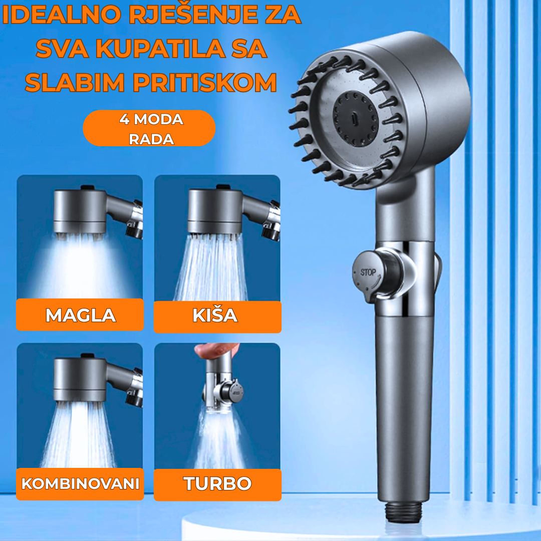4u1 Masažni Turbo Tuš
